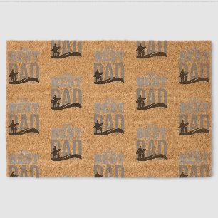 The Best Dad Ever Fiber Doormat