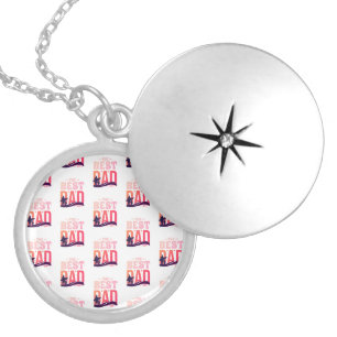 The Best Dad Ever Locket Necklace