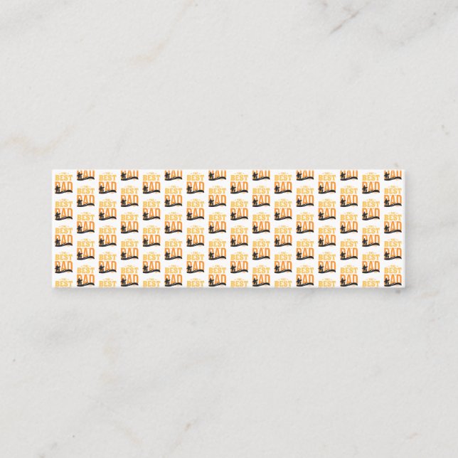 The Best Dad Ever Mini Business Card (Front)