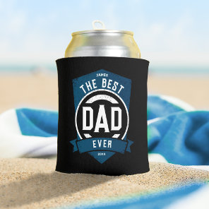 The Best Dad Ever Modern Father's Day Gift Can Cooler