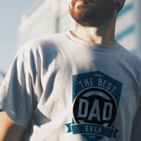 The Best Dad Ever Modern Father's Day Gift