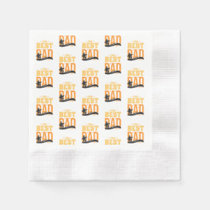 The Best Dad Ever Napkins