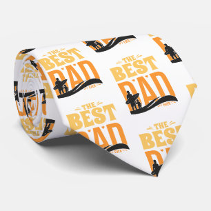The Best Dad Ever Neck Tie