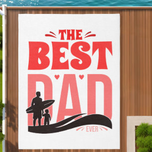 The Best Dad Ever Outdoor Rug