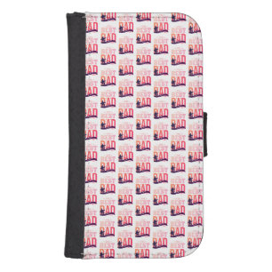 The Best Dad Ever Galaxy S4 Wallet Case