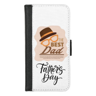 The Best Dad, Father's Day iPhone 8/7 Wallet Case