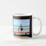 The Best Dad - Framed Editable Photo &amp; Text Coffee Mug at Zazzle