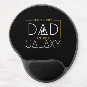 The Best Dad in The Galaxy Gel Mouse Pad