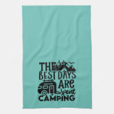 Dish Towel - Camping Is My Therapy - Jollot, LLC