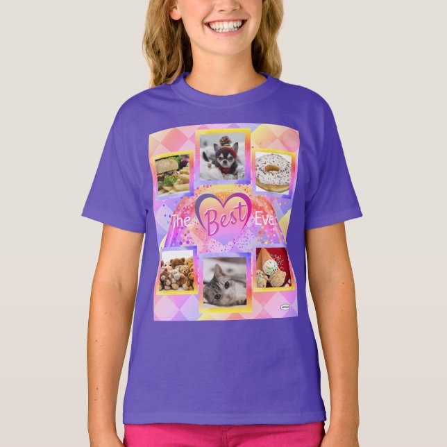 The Best Ever Distressed Look Photo T-Shirt HAMbWG (Front)