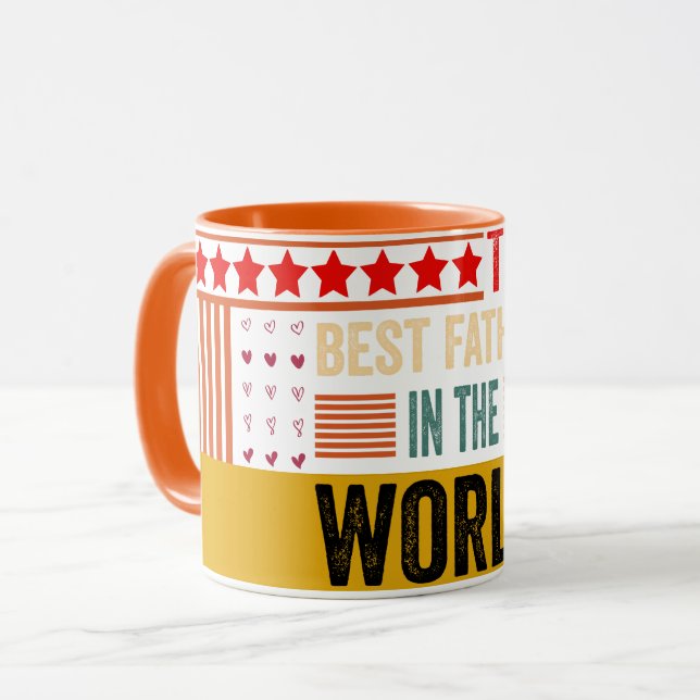 The Best Father in the World Coffee Mug (Front Left)