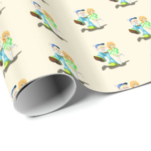 The Best Friends Wrapping Paper