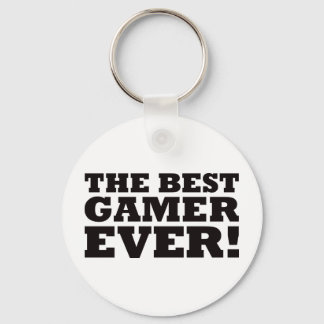 The Best Gamer Ever Keychain
