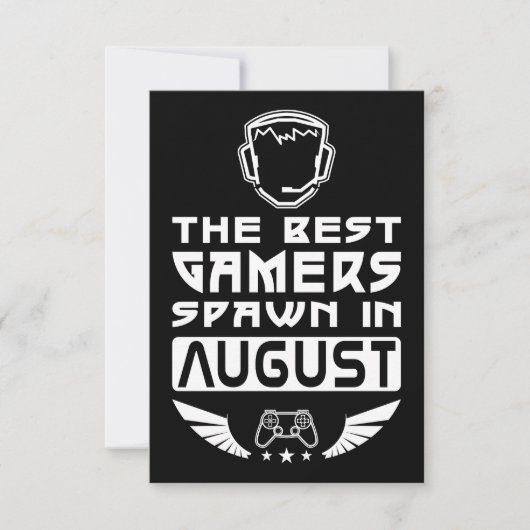 The Best Gamers Spawn in August (Front)