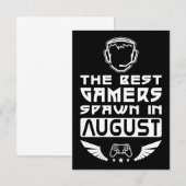 The Best Gamers Spawn in August (Front/Back)