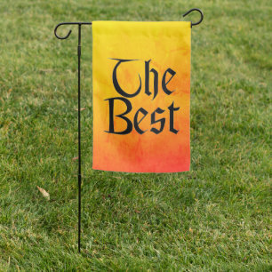 The Best garden flag 1-side