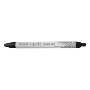 The Best Geography Teacher Ever,Funny Teacher Gift Pen