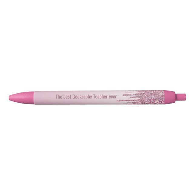 The Best Geography Teacher Ever,Funny Teacher Gift Pen (Front)
