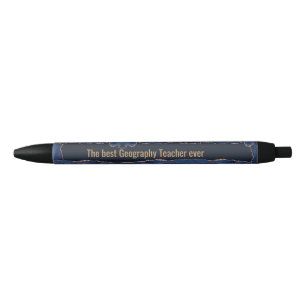 The Best Geography Teacher Ever,Funny Teacher Gift Pen
