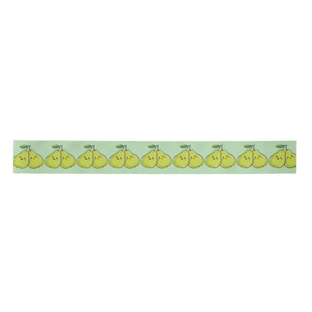 The Best Gifts Come in Pears Satin Ribbon (Front)