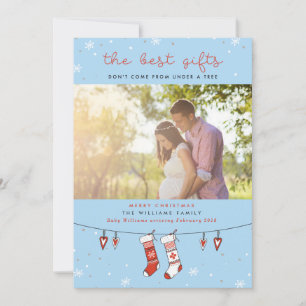 The Best Gifts Pregnancy Christmas Cards