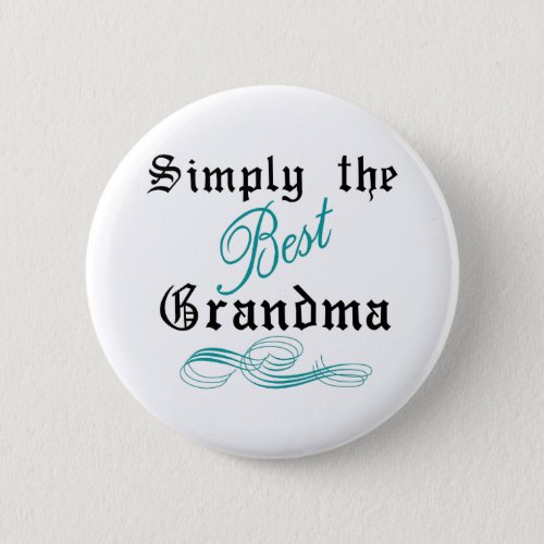 The Best Grandma Button
