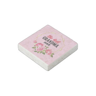 The Best Grandma Ever Stone Magnet
