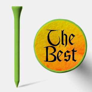 The Best green golf tee top