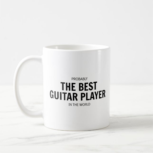 The Best Guitar Player Mug (Left)