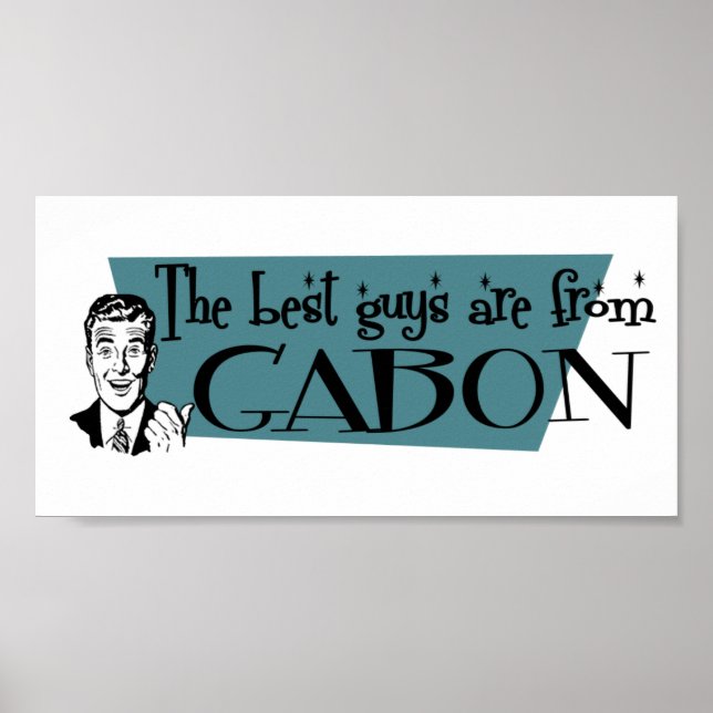 The Best Guys are from Gabon Poster (Front)