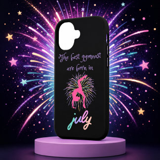 The Best Gymnast Are Born In July Gymnastics Party iPhone 17 Case