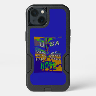 The best Hope for USA Stronger Together iPhone 13 Case