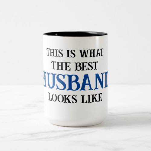 The Best Husband Two_Tone Coffee Mug