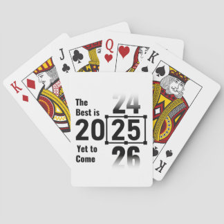 The Best Is Yet to Come 2025 Poker Cards