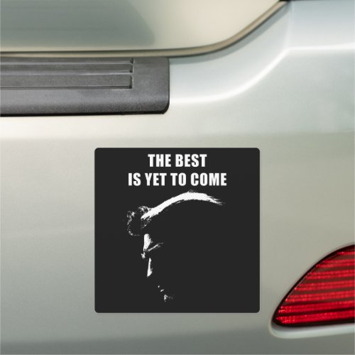 The best is yet to come Donald Trump 2024  Car Magnet