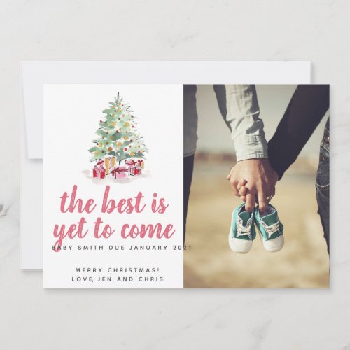 The Best is Yet to Come Holiday Card