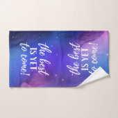 The Best is Yet To Come Positive Quote Hand Towel (Hand Towel)