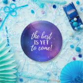 The Best is Yet To Come Positive Quote Paper Plates (Party)