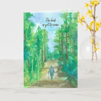 The Best Is Yet To Come Retirement Congratulation Card by CountryGarden at Zazzle