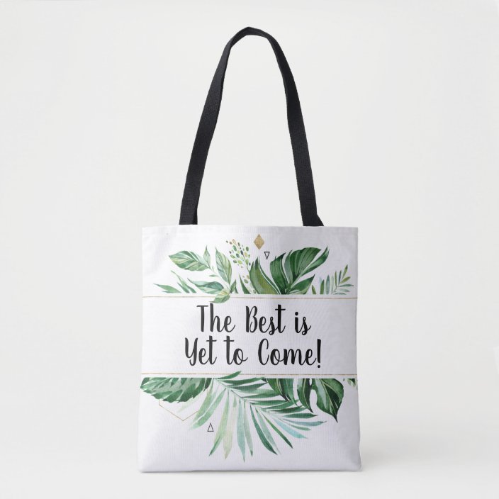 tropical tote bag