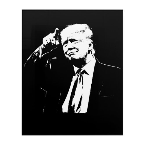 The Best is Yet to Come Trump USA 2024 Graphic   Acrylic Print