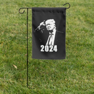 The Best is Yet to Come: Trump USA 2024 Graphic Garden Flag