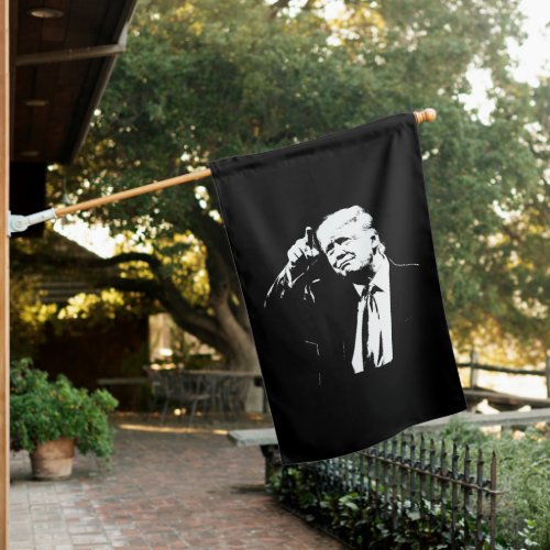 The Best is Yet to Come Trump USA 2024 Graphic   House Flag