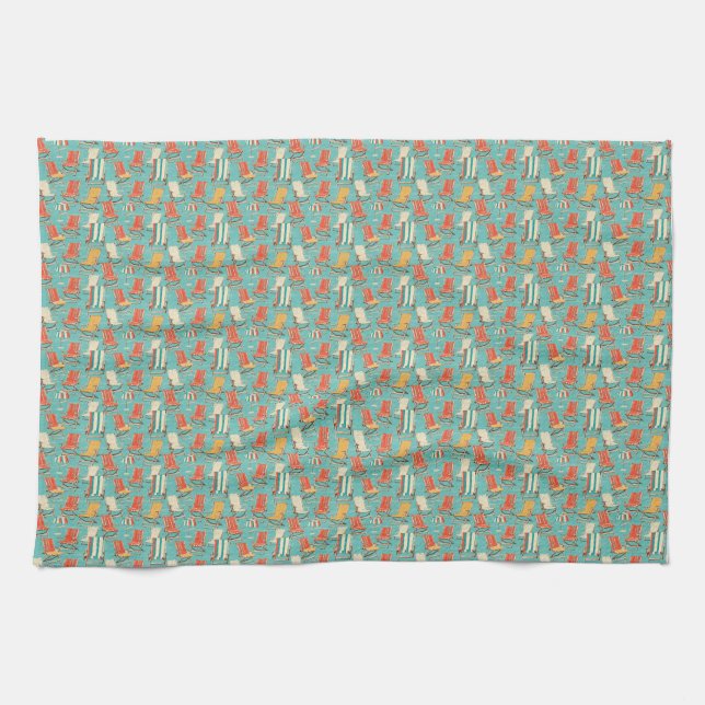 The Best Kind Of Therapy Is Beach Therapy Kitchen Towel (Horizontal)