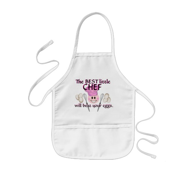 The best little chef kids' apron (Front)
