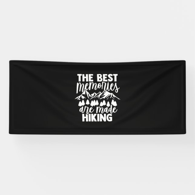 The Best Memories Are Made Hiking Banner (Horizontal)