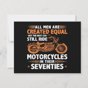 The Best Men Can Still Ride Motorcycles In Their 7 Thank You Card