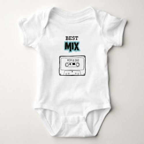 The Best Mix Baby Boy Bodysuit 