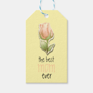 The best mom ever gift tags