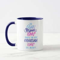 The Best MOM Makes The Best Grandma Personalized Mug